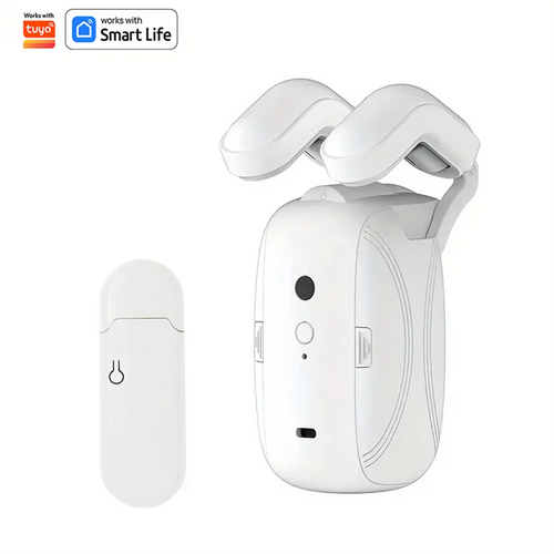 1/2pcs Smart WiFi Curtain Robot with Wi-Fi Gateway, APP Remote Control,  Automatic Opening Hand Pull Start，Compatible with Alexa